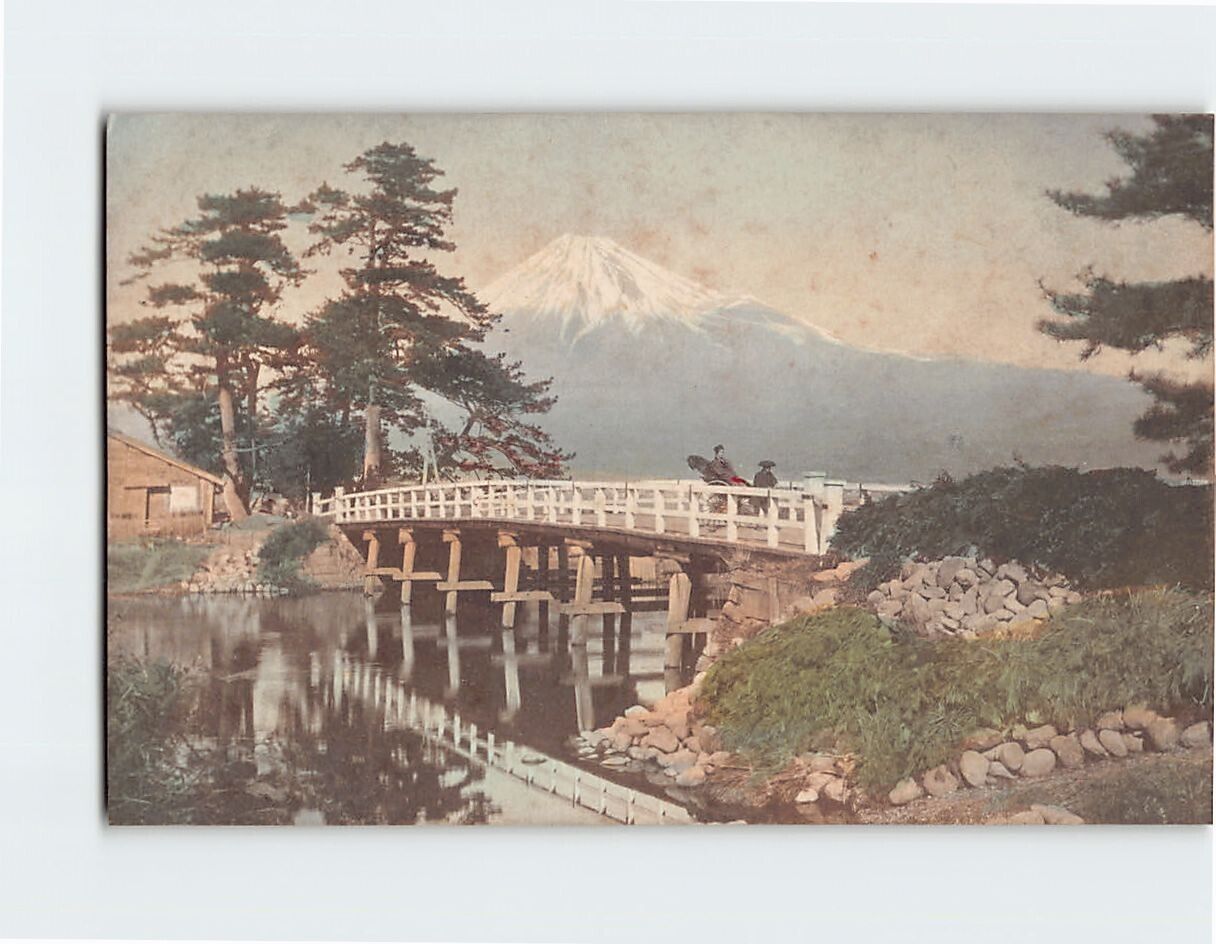 Postcard Mount Fuji Japan