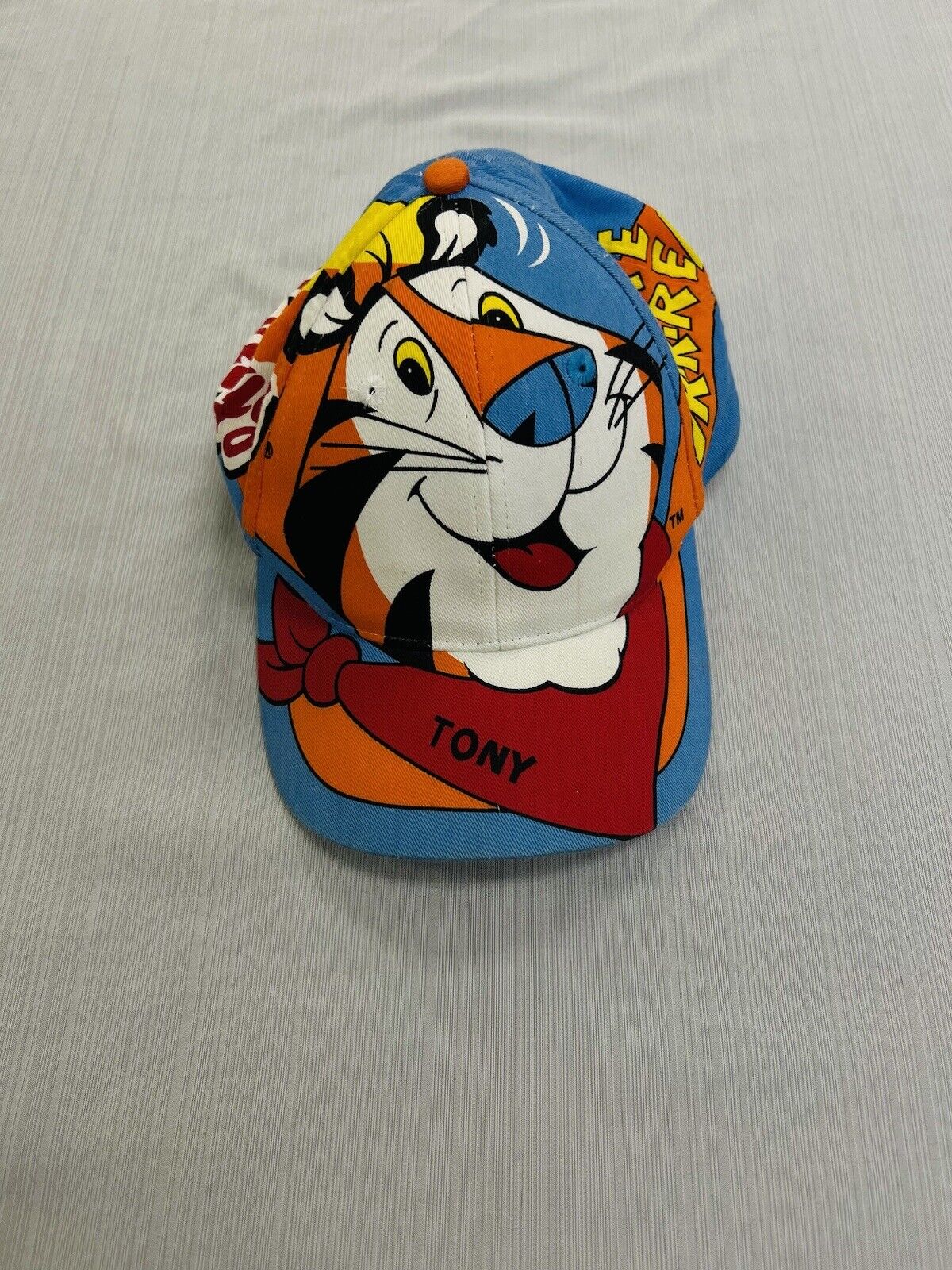 VINTAGE 1998 KELLOGGS TONY THE TIGER FROSTED FLAKES HAT