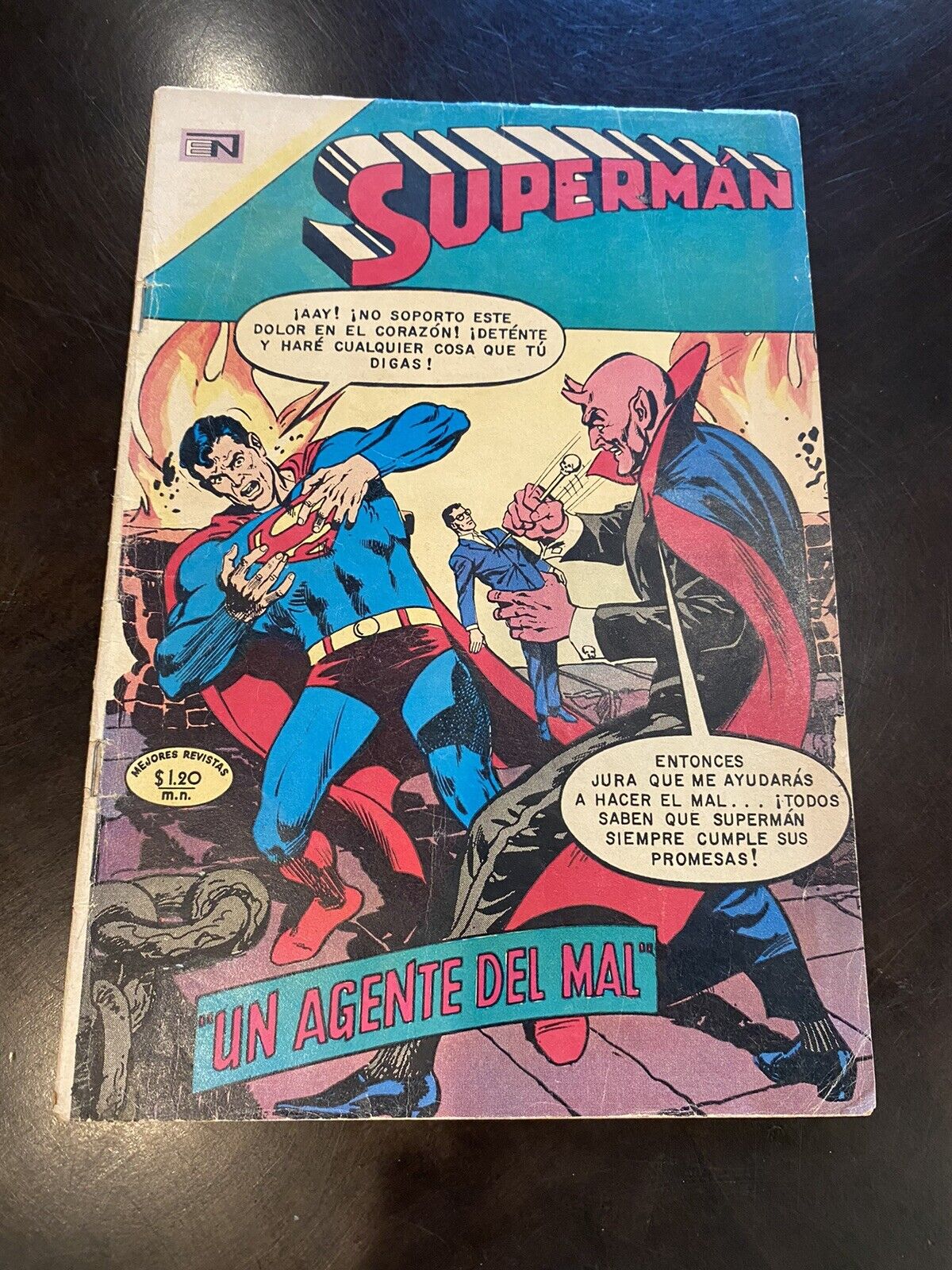 Superman #775 Comic Novaro Beautiful Book Fights The Devil