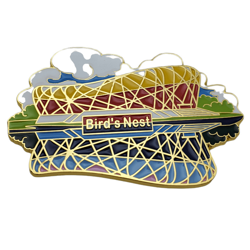 Bird's Nest Beijing China Refrigerator Fridge Magnet Travel Tourist Souvenir 3D