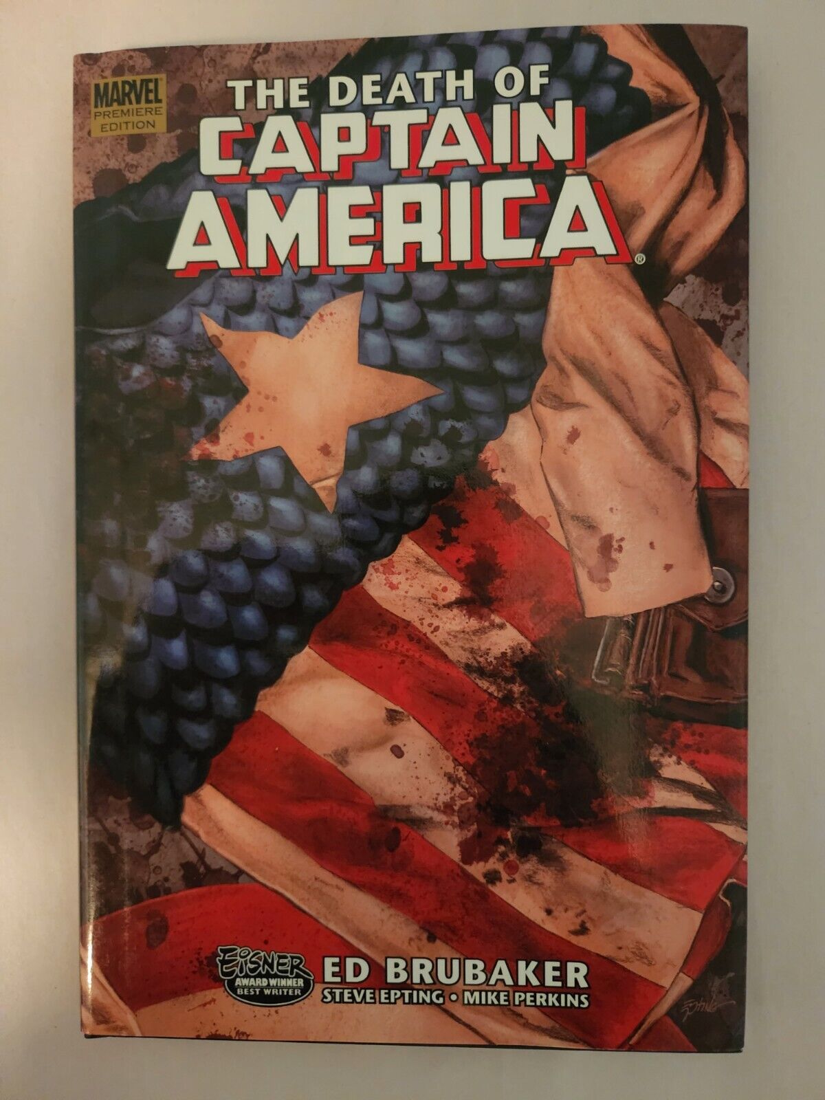 The Death of Captain America Vol 1 2007 Hardcover by Ed Brubaker First Edition