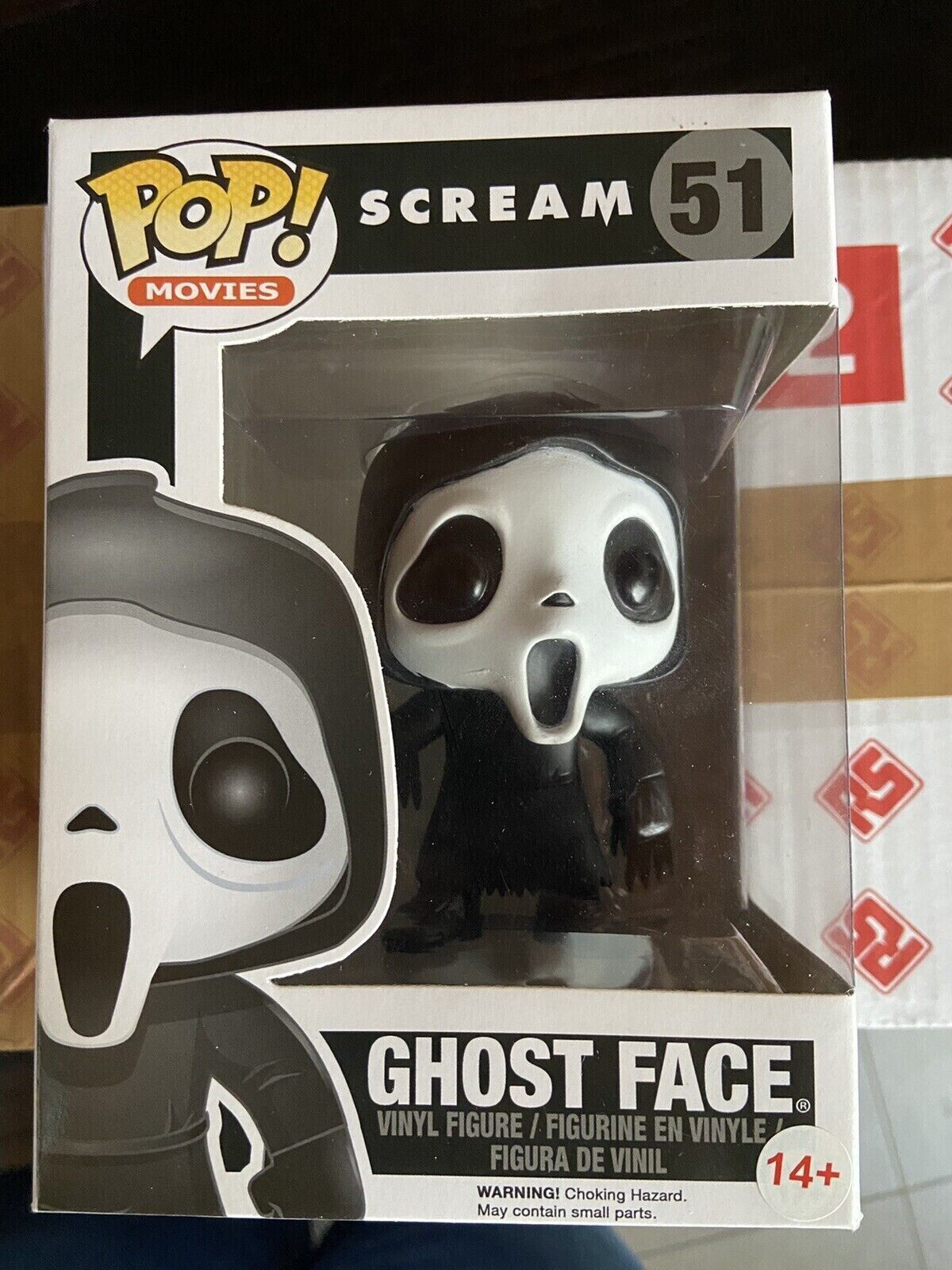FUNKO POP Movies: Scream 51# Ghostface Exclusive Vinyl Action Figures Gifts Toy