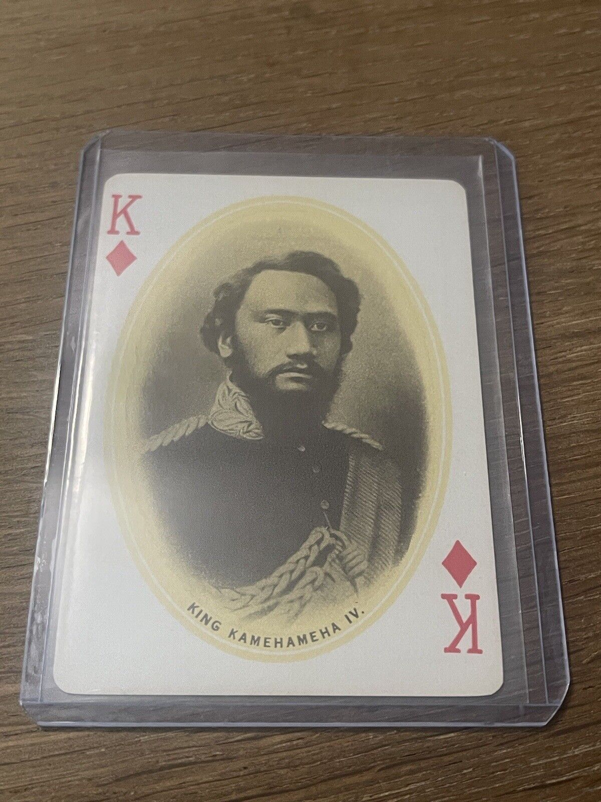 1910 Wall Nichols Hawaii Honolulu Souvenir Playing Card King Kamehameha IV  🌺