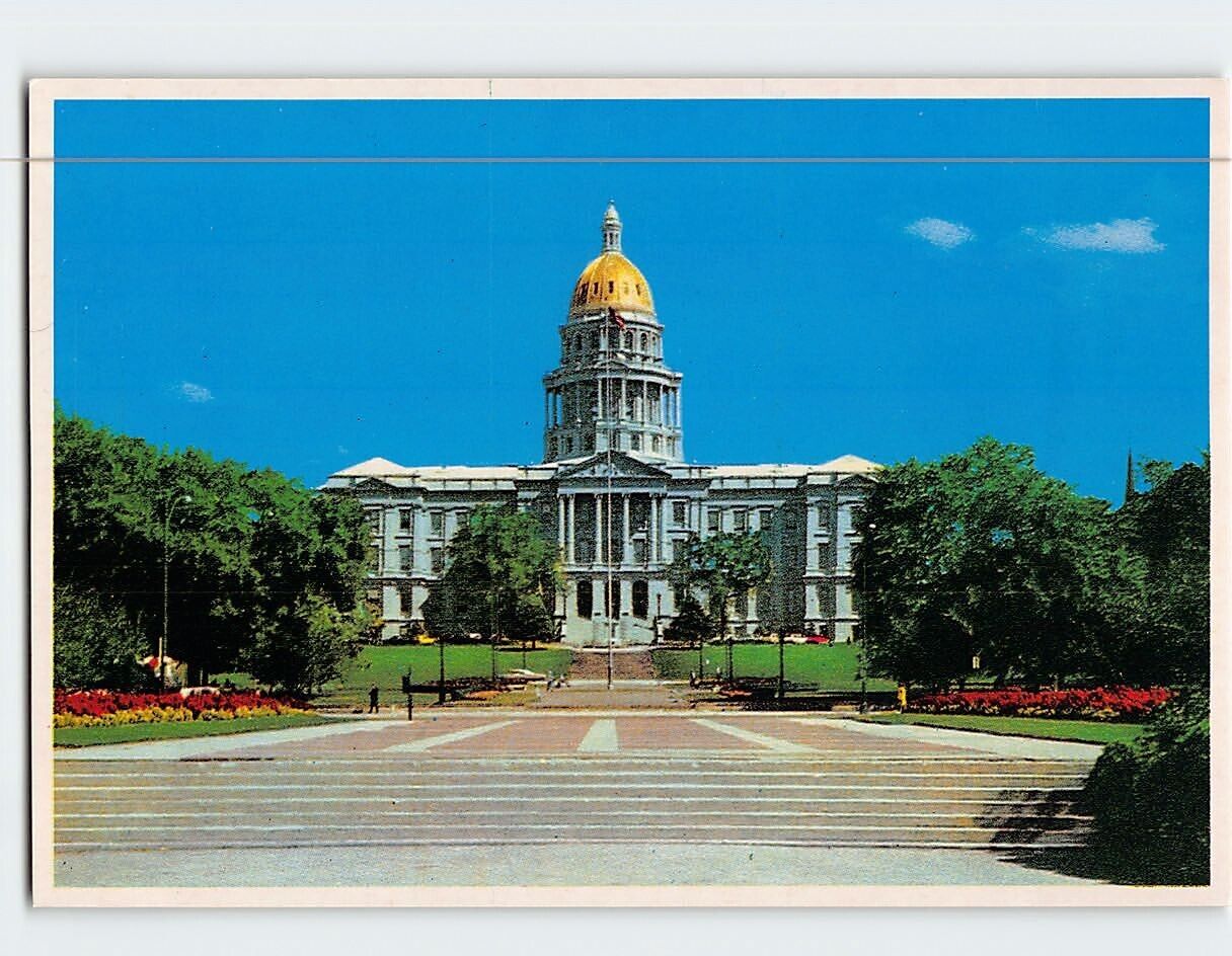 Postcard Colorado State Capitol Denver Colorado USA