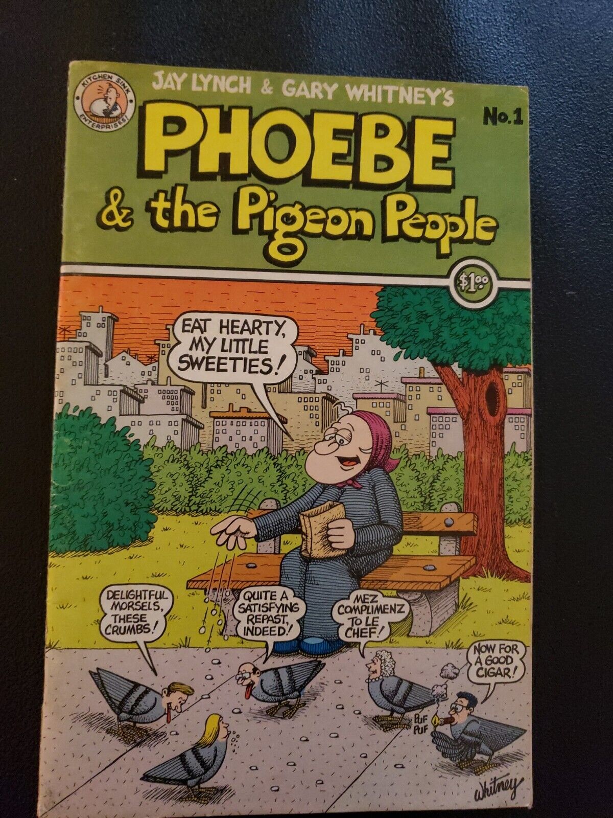 Phoebe and the Pigeon People #1 Kitchen Sink Press  1979  Jay Lynch Undergeound