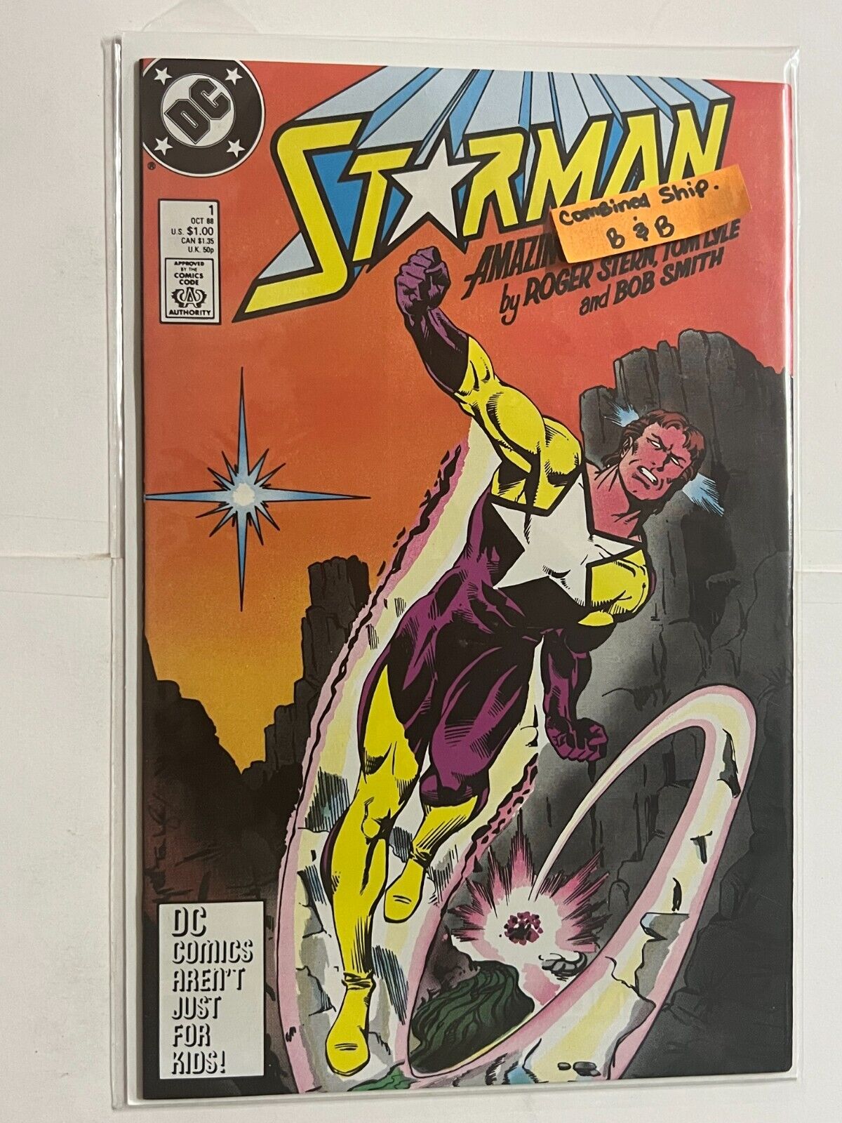Starman #1 October 1988 DC Comics  direct | Combined Shipping B&B