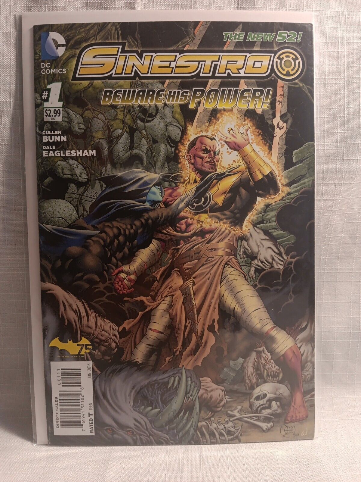 Sinestro #1 NEW 52 DC Comics 2014 Series Vf/nm