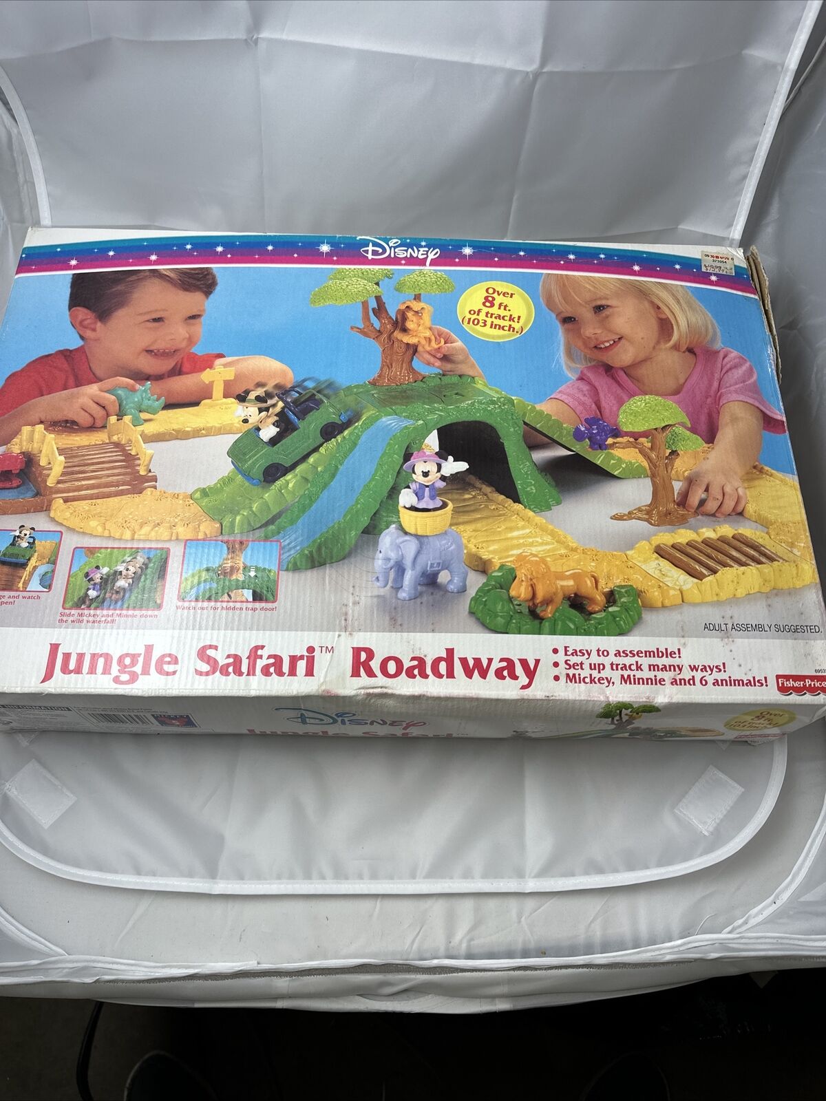 VTG Vintage Sealed in Box Disney Jungle Safari Roadway Fisher Price MATTEL 90s