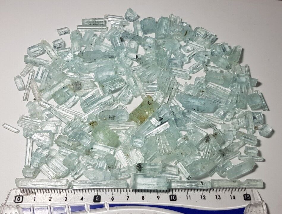 240gram Beautiful Natural Color Aquamarine Crystal From Skardu Pakistan 