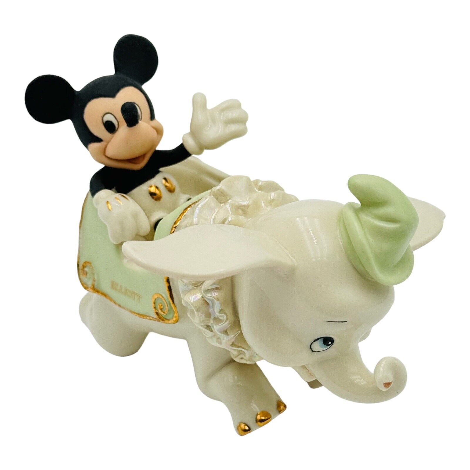 Lenox Walt Disney Fun With Mickey And Dumbo Figurine Classic Edition READ