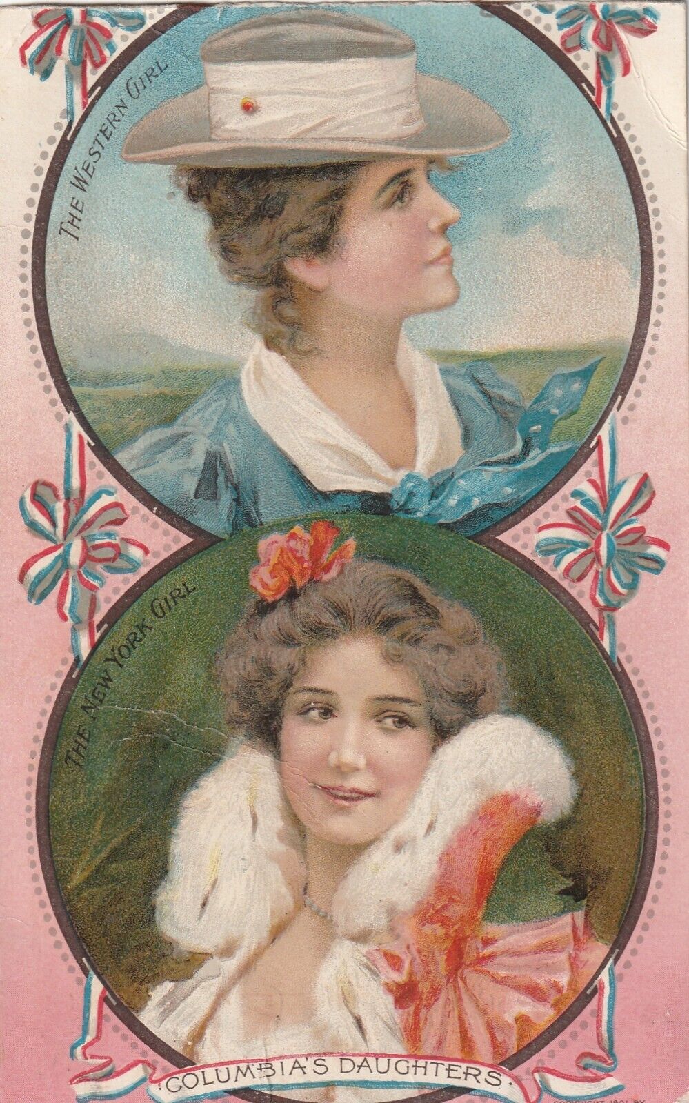 Vintage 1903 Hoods Sarsaparilla Advertising Columbias Daughters Lowell MA