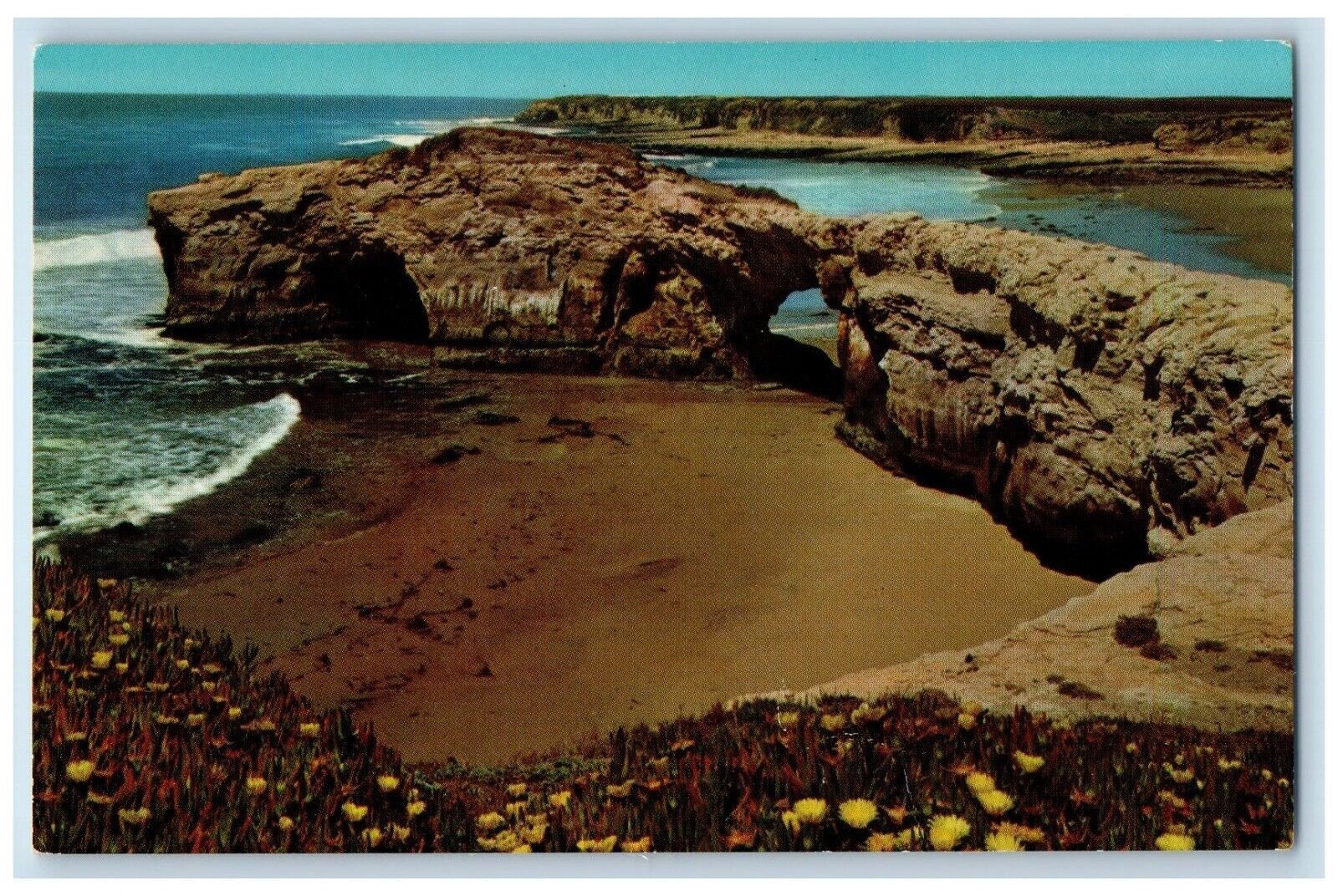 1967 National Bridge Miami Valley Dodge State Park Oregon Advertisement Postcard