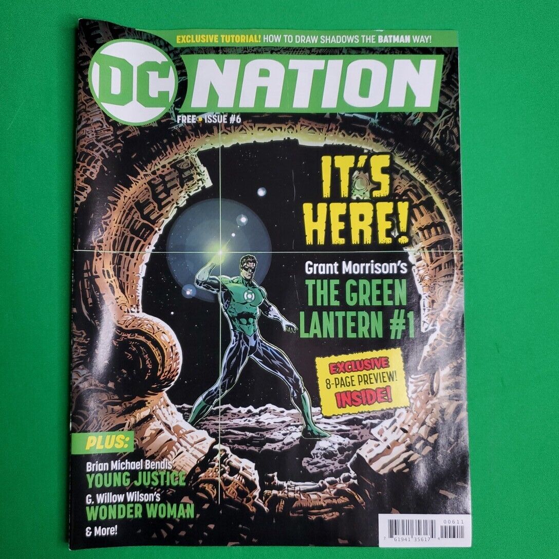 DC Nation (2018) #6 preview mag Green Lantern, Bendis Geoff Johns 48 Pages 