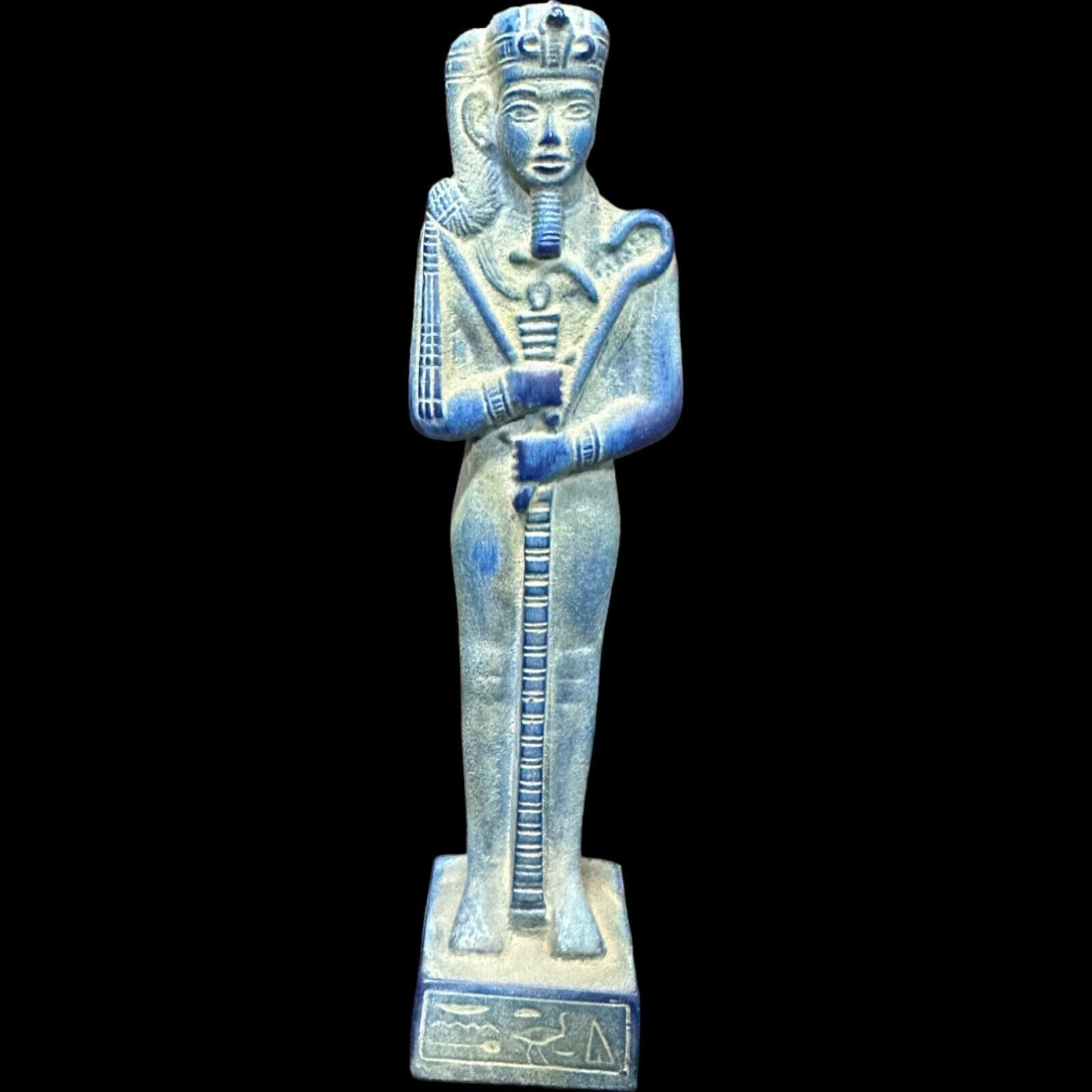 UNIQUE ANCIENT EGYPTIAN ANTIQUITIES Statue Large Of God Khonsu Egyptian Rare BC