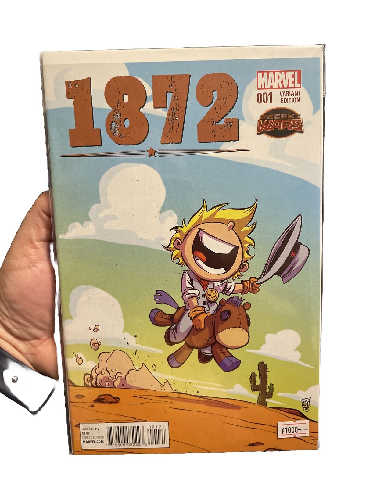 Marvel 1872 #1 Secret Wars Skottie Young Variant Cover Bagged Boarded Unread New