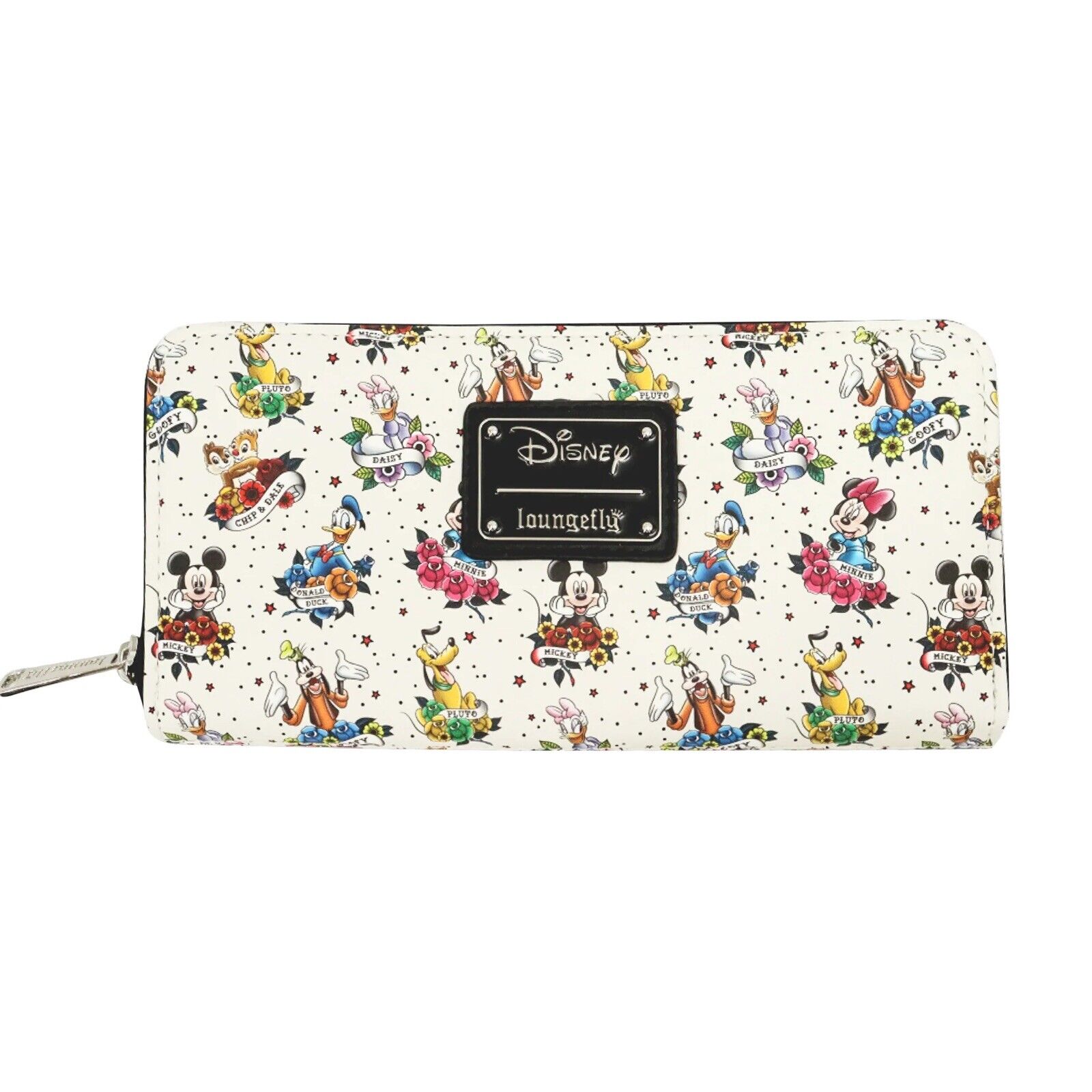 NWT Loungefly Mickey And Friends Tattoo Wallet LE