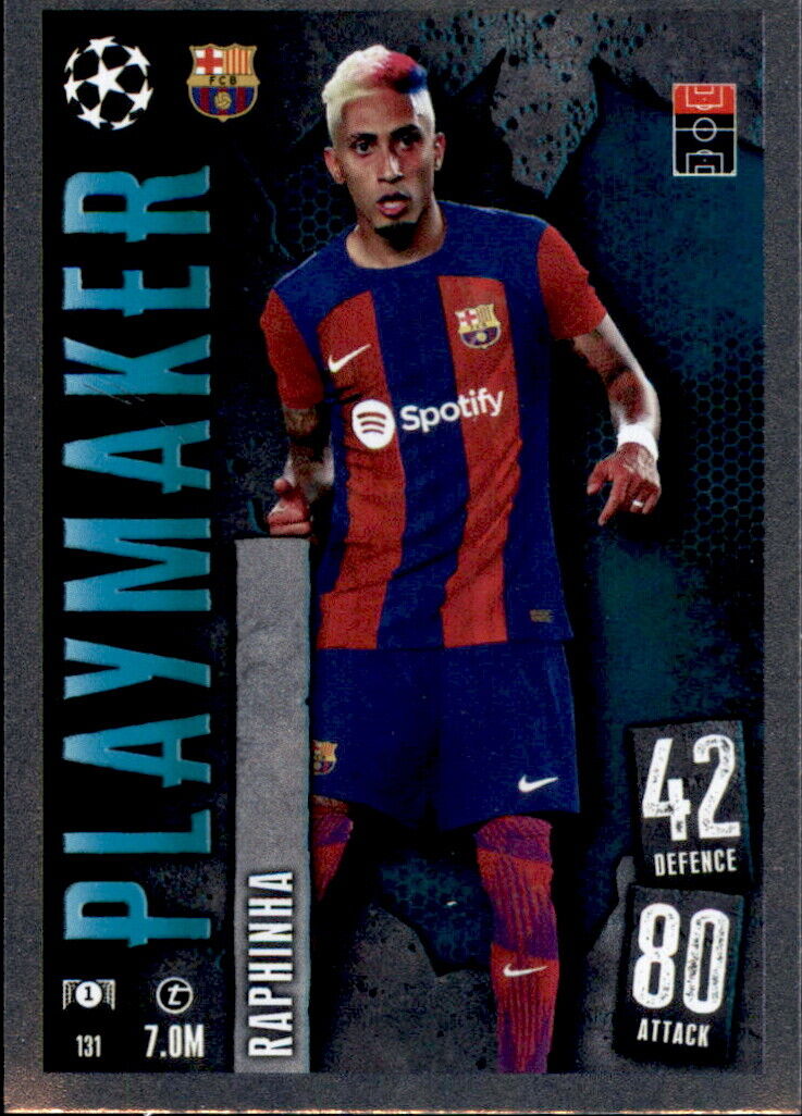 Champions League 2023/24 Trading Card 131 - Raphinha - Playmaker