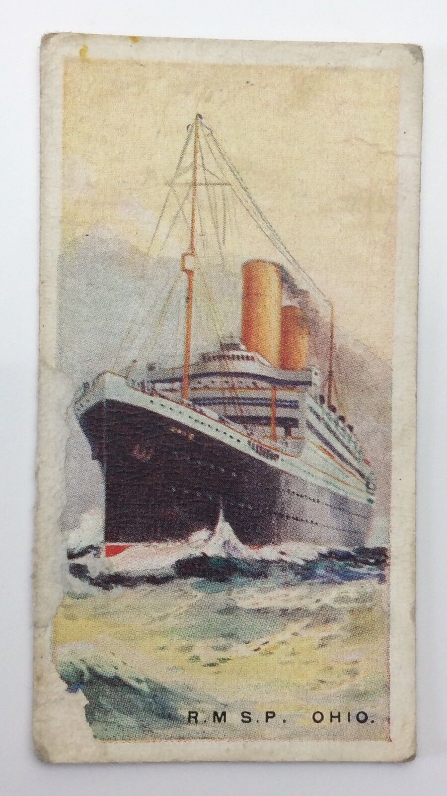 Merchant Ships World RMSP Ohio Vessel Imperial Tobacco Card 32 F158