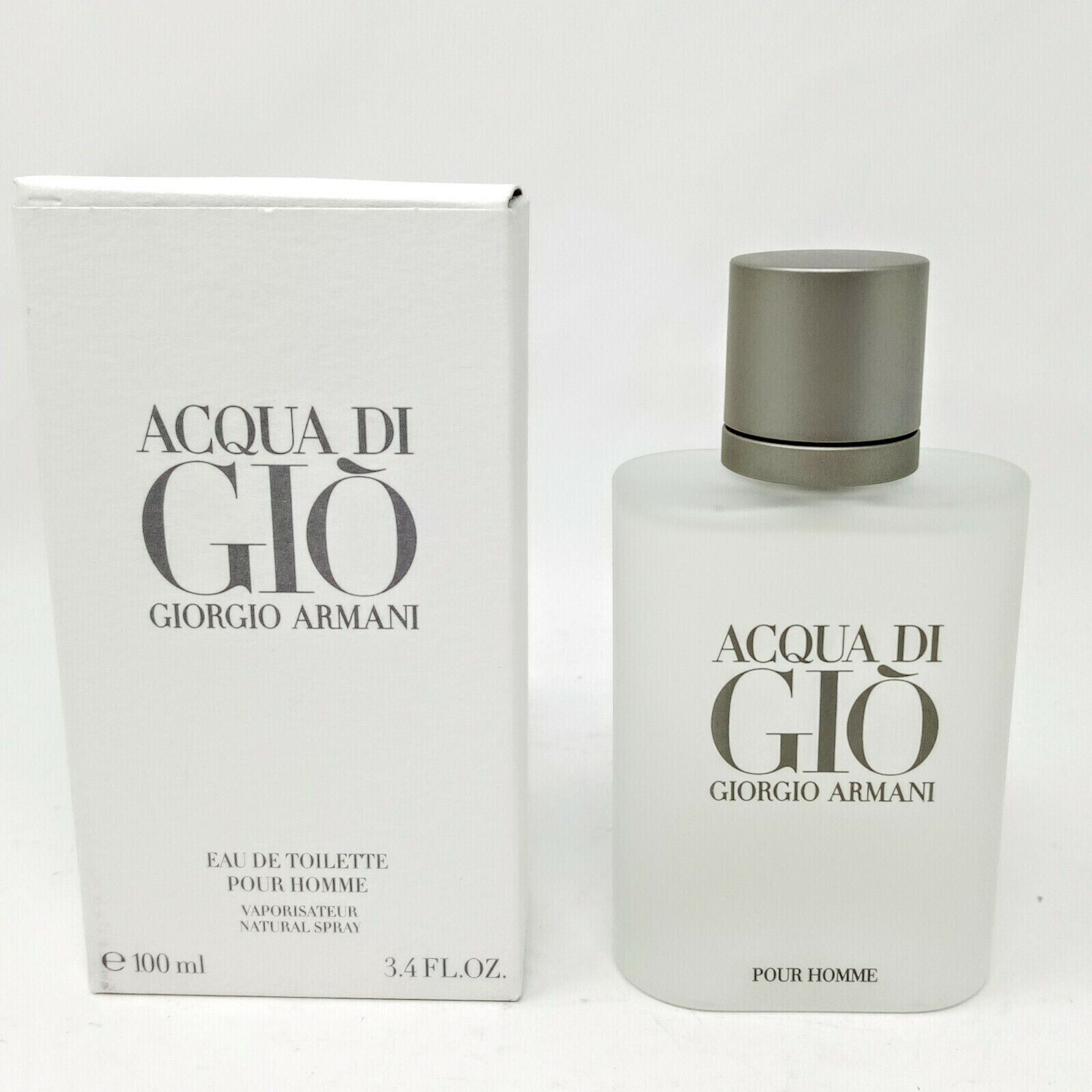 Giorgio Armani Acqua Di Gio 3.4 oz Men's Eau de Toilette Spray New & Sealed