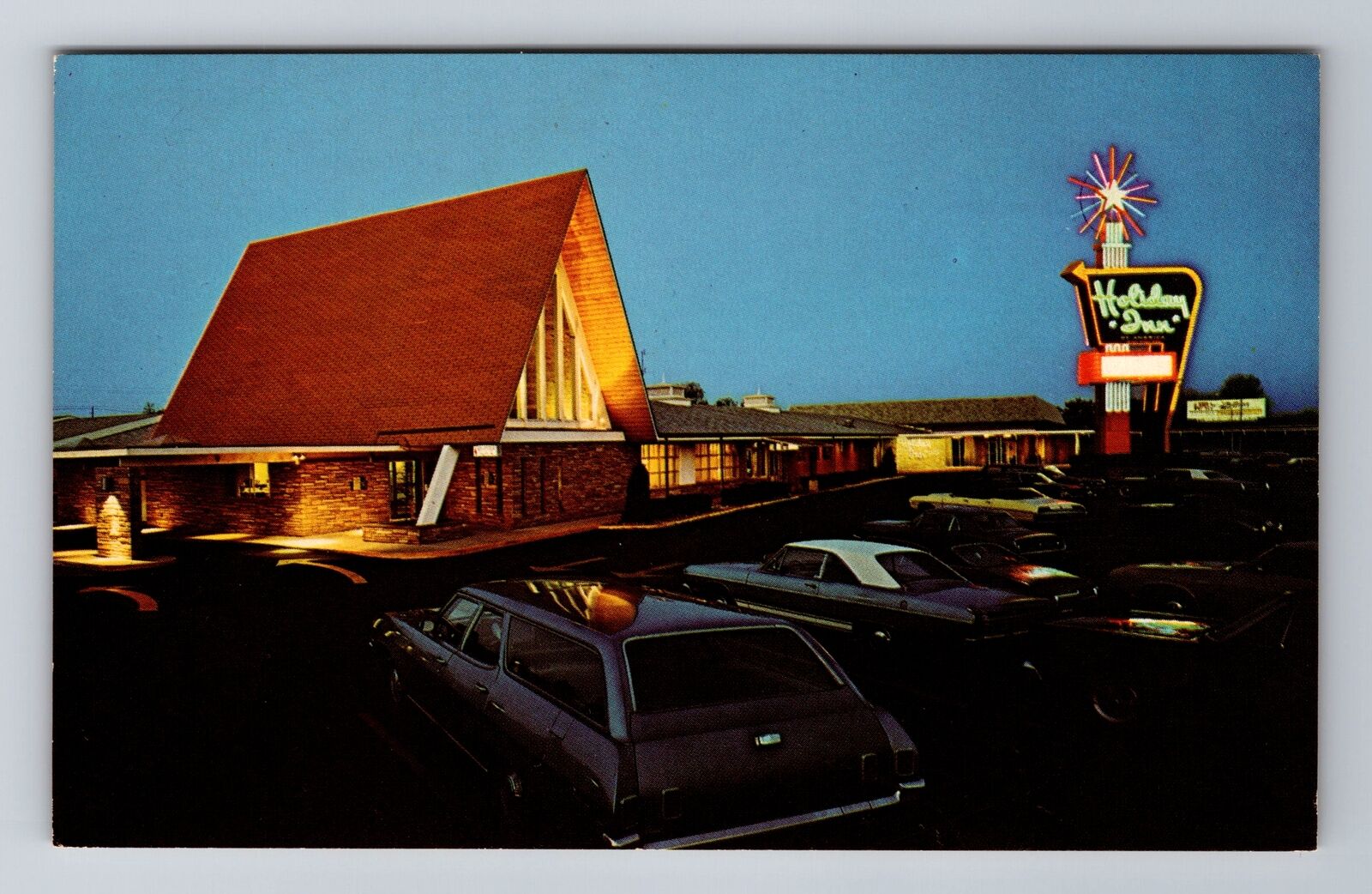 Allentown PA-Pennsylvania, Holiday Inn, Advertising, Vintage Souvenir Postcard
