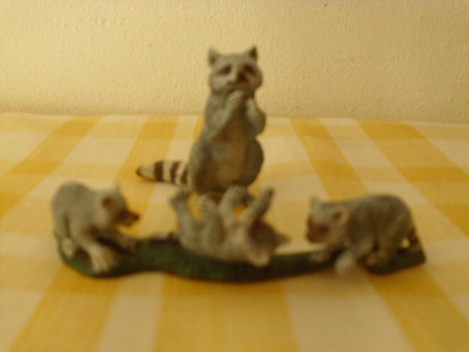 Schleich Mama Raccoon + 3 Playful Kits - Adorable