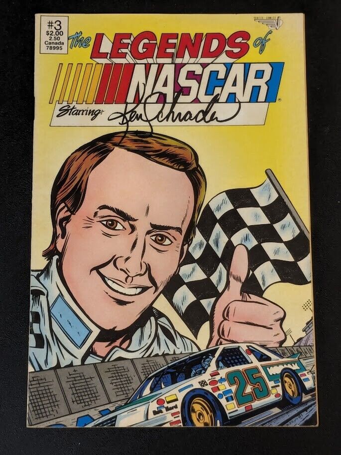 The Legends of NASCAR Starring: Ken Schrader #3 1991 Vortex Comics Comic Book