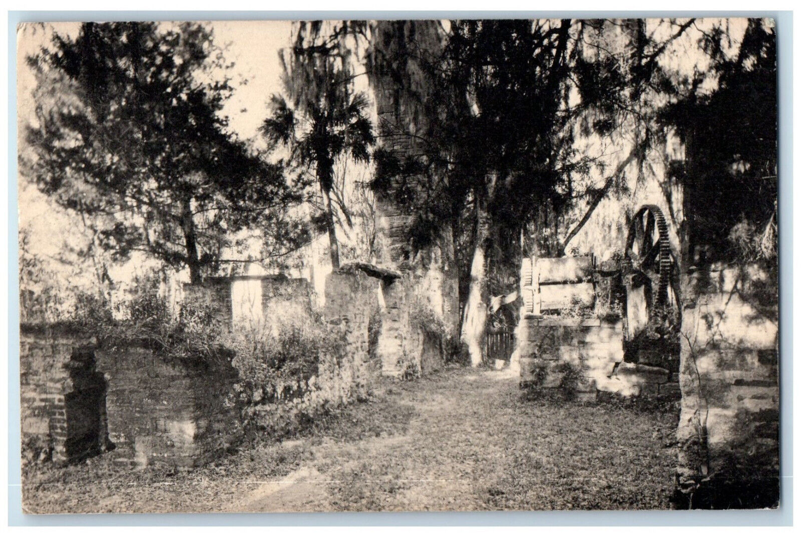 c1950's Old Sugar Mill Port Orange Florida FL Spanish Mission Vintage Postcard