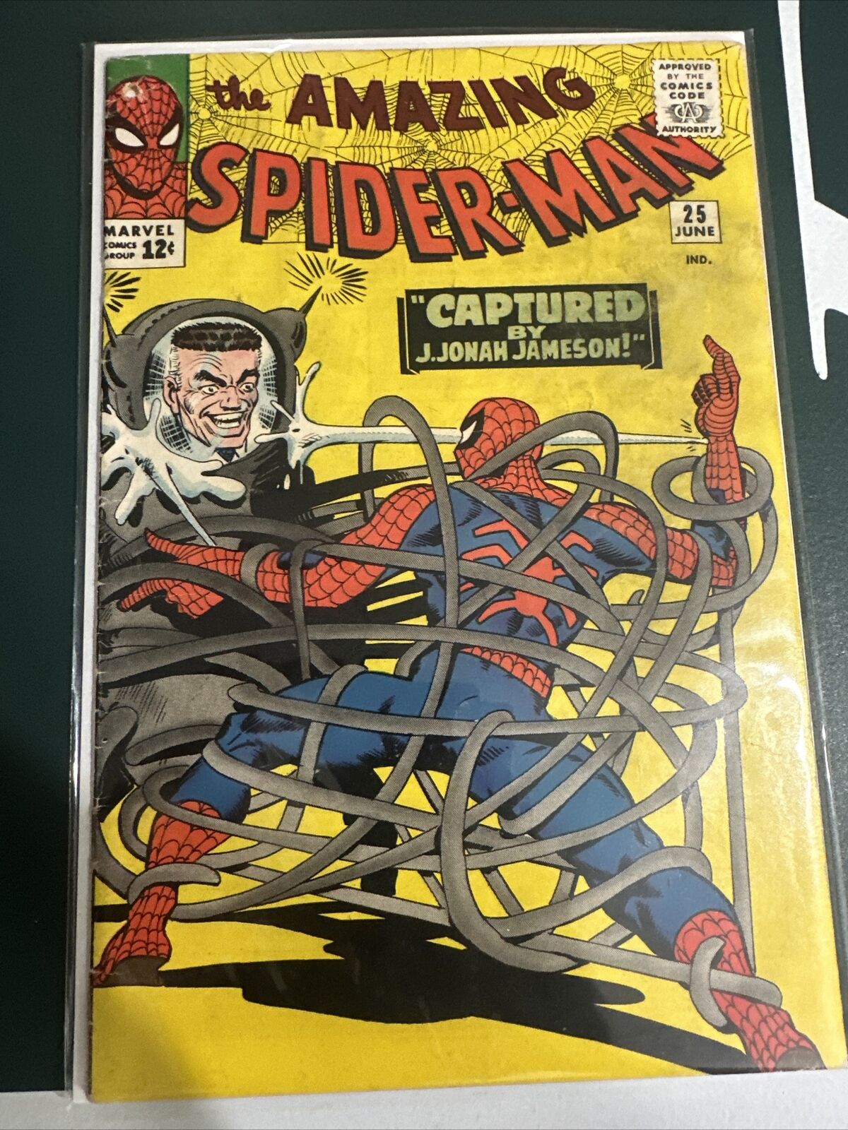The Amazing Spider-Man #25 Marvel Comics 1965 Silver Age, Boarded Read Descript