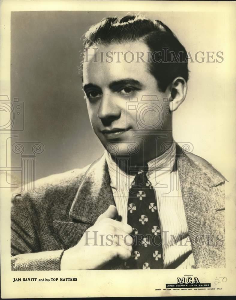 1942 Press Photo Musician-Bandleader Jan Savitt - nox46316