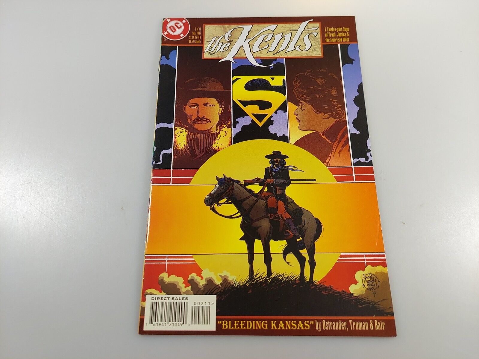 The Kents #2 Comic 1997 - DC Comics - Superman Kansas Western