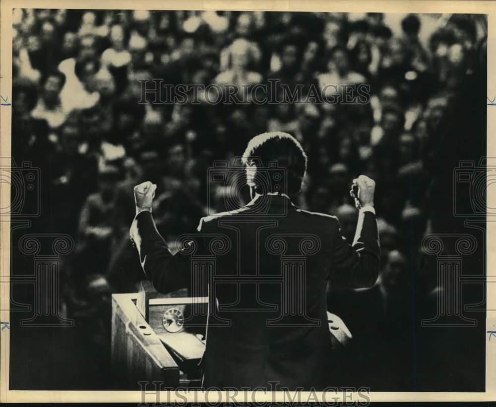 1989 Press Photo Evangelist Billy Graham at Event - syp25050