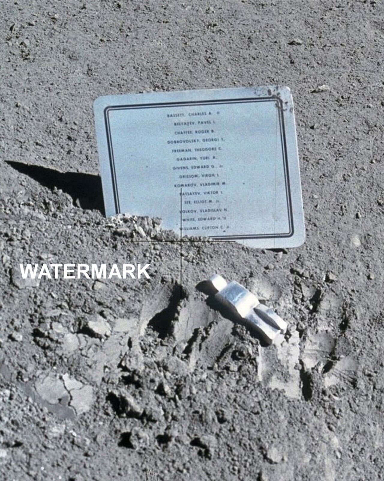 Fallen Astronaut Plaque Apollo 15 Moon Landing 8 x 10 Photo Photograph fs1