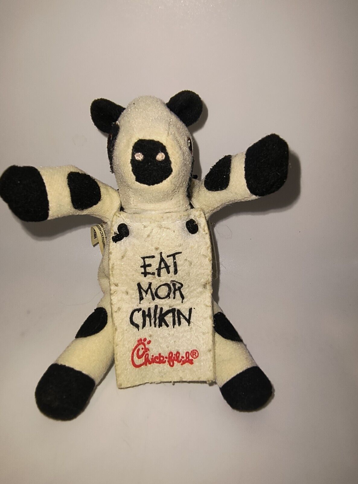 Vintage Chick-Fil-A Cow Eat Mor Chikin Small Promo Plush 2004