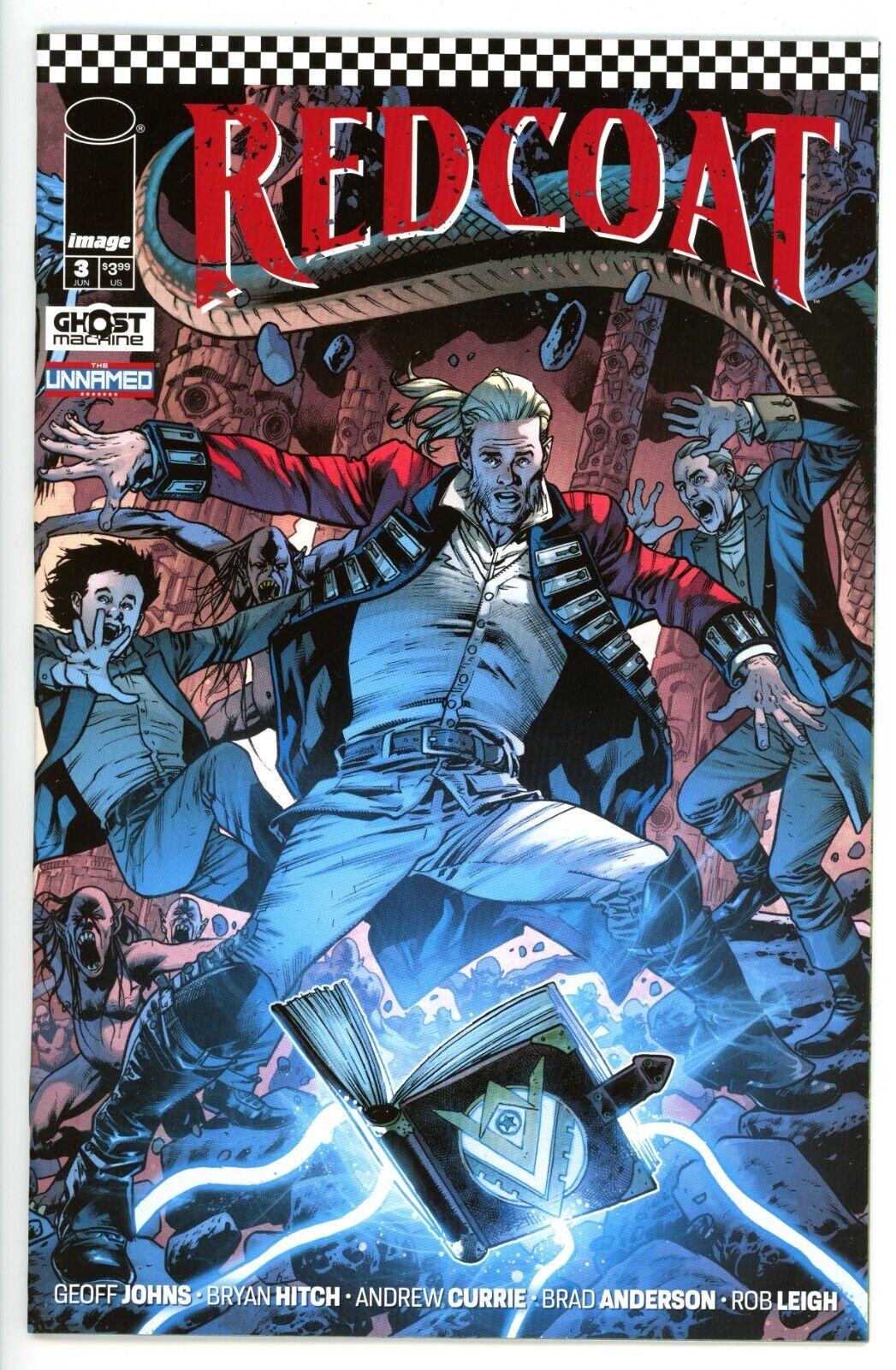 Redcoat #3 . Cover A  .  Bryan Hitch . NM + 🟥No Stock Photos🟥