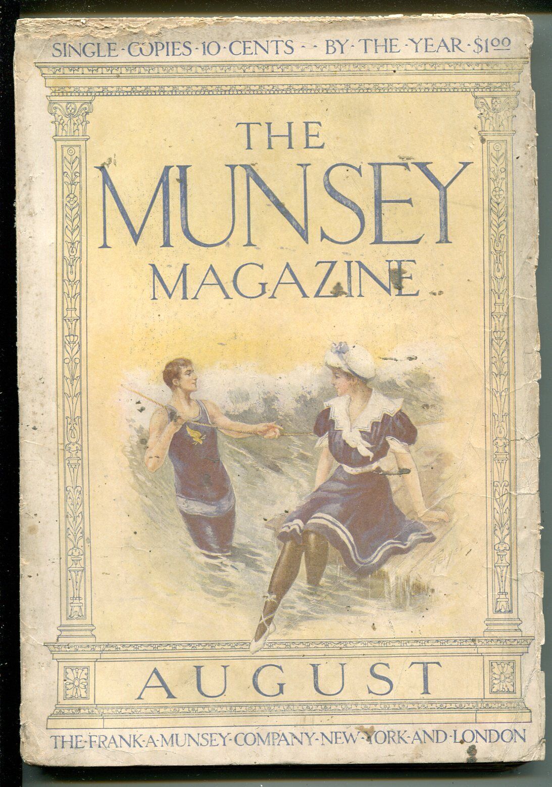 Munsey--August 1907--Pulp Magazine--Munsey--VG