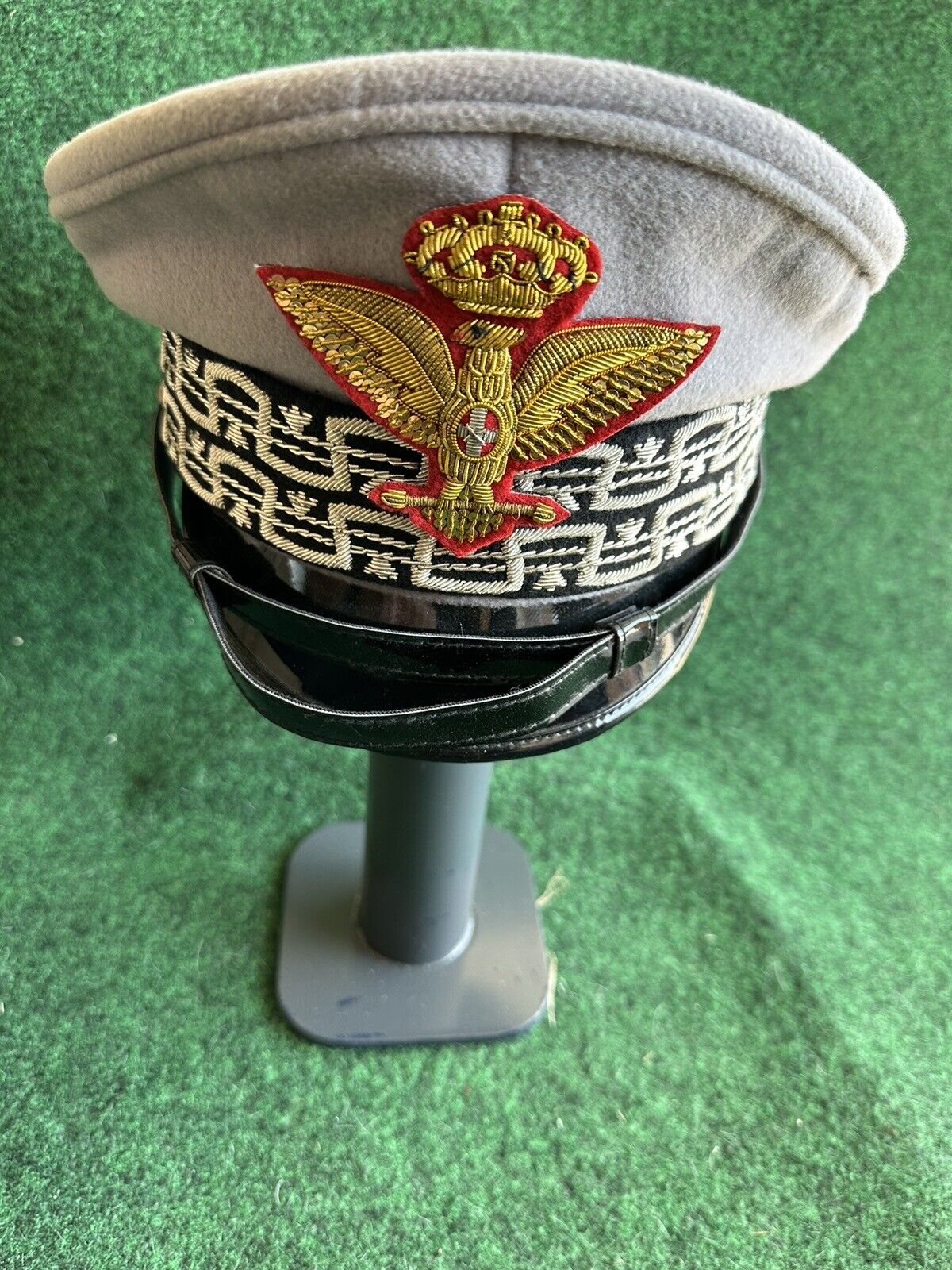 Replica royal Italian army general visor hat 