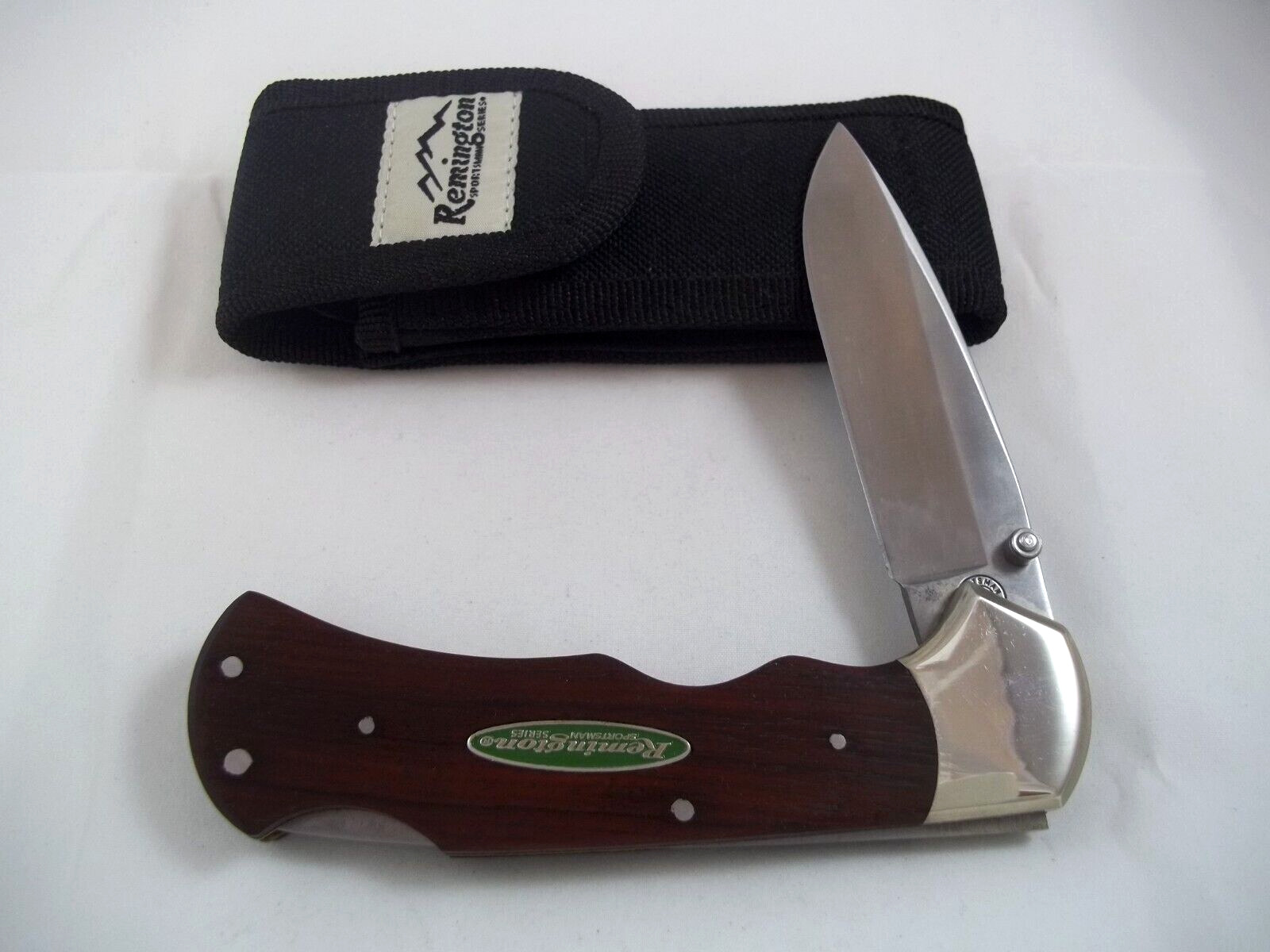 Remington Sportsman Series Large Wood Lockback Knife