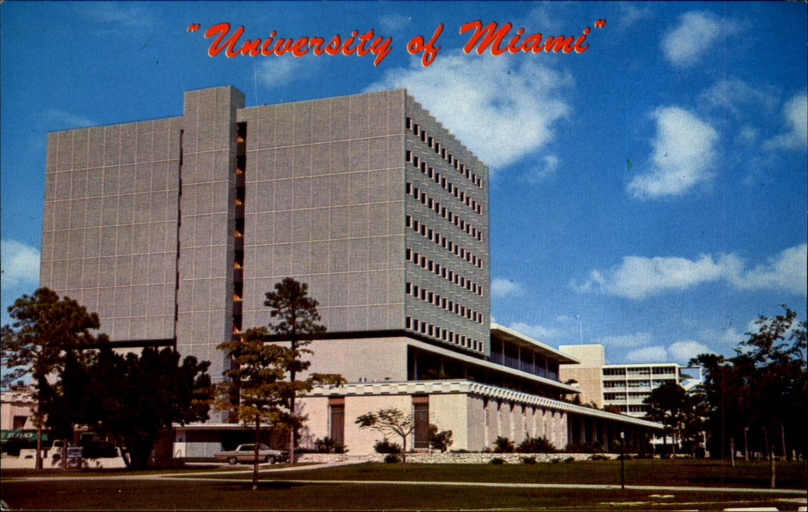 Otto G Richter Library ~ University of Miami ~ Coral Gables Florida ~ 1960s