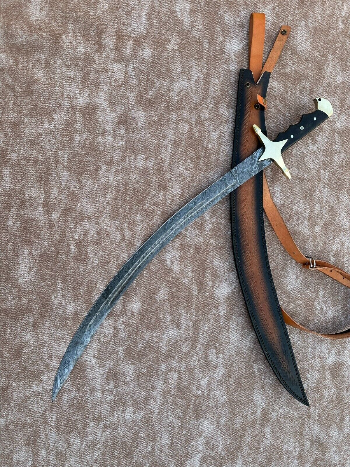 Islamic Arabian Sword, Handmade Persian Sword, Pirate Sword + Free sheath