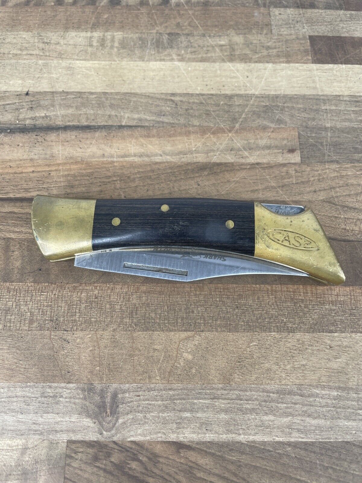 Rare Classic 1988 Case XX Shark Tooth 97L SS Folding Knife