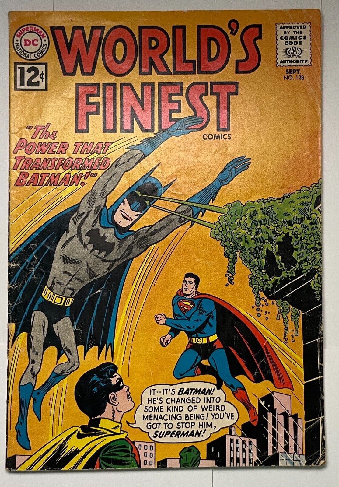 World\'s Finest #128 DC Comics 1962