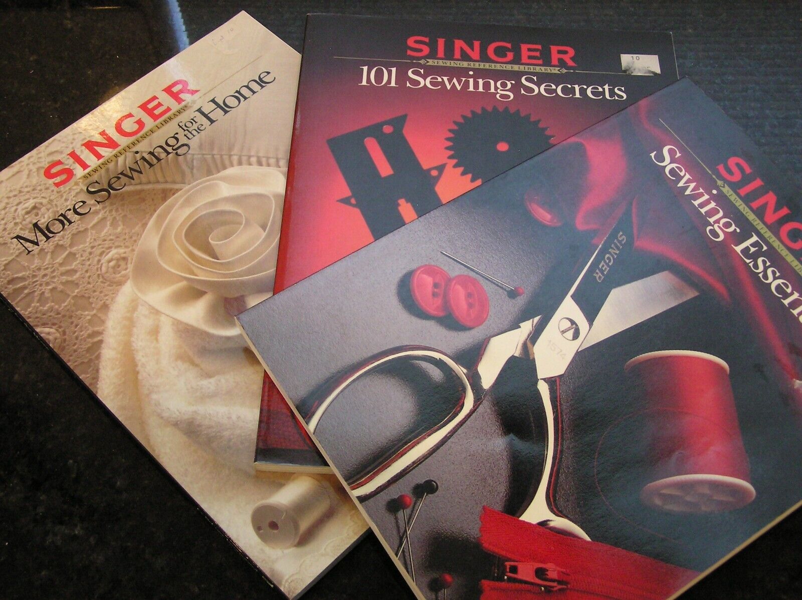 Singer - Sewing Reference Library - Lot of 3 books