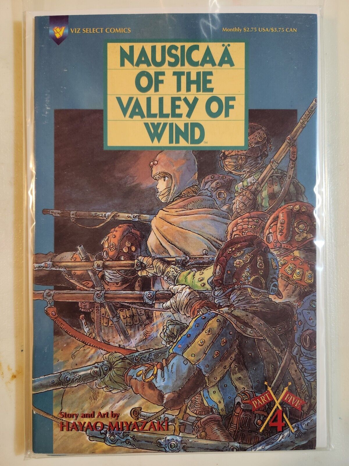 Nausicaä Of The Valley Of Wind #4 VIZ COMIC BOOK 6.5 V31-68