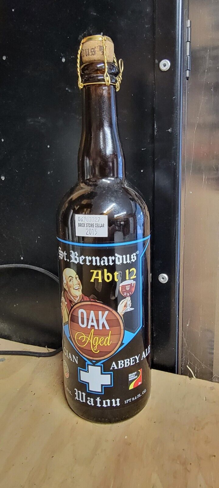 st bernardus oak aged abt 12 beer Bottle
