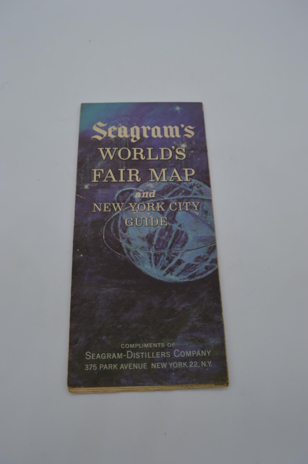 New York World\'s Fair 1964/1965 - Seagram\'s Map and New York City NYC Guide