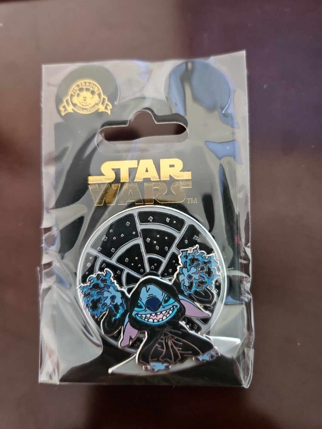 Disney Pin Trading Star Wars Stitch As The Emperor Palpatine