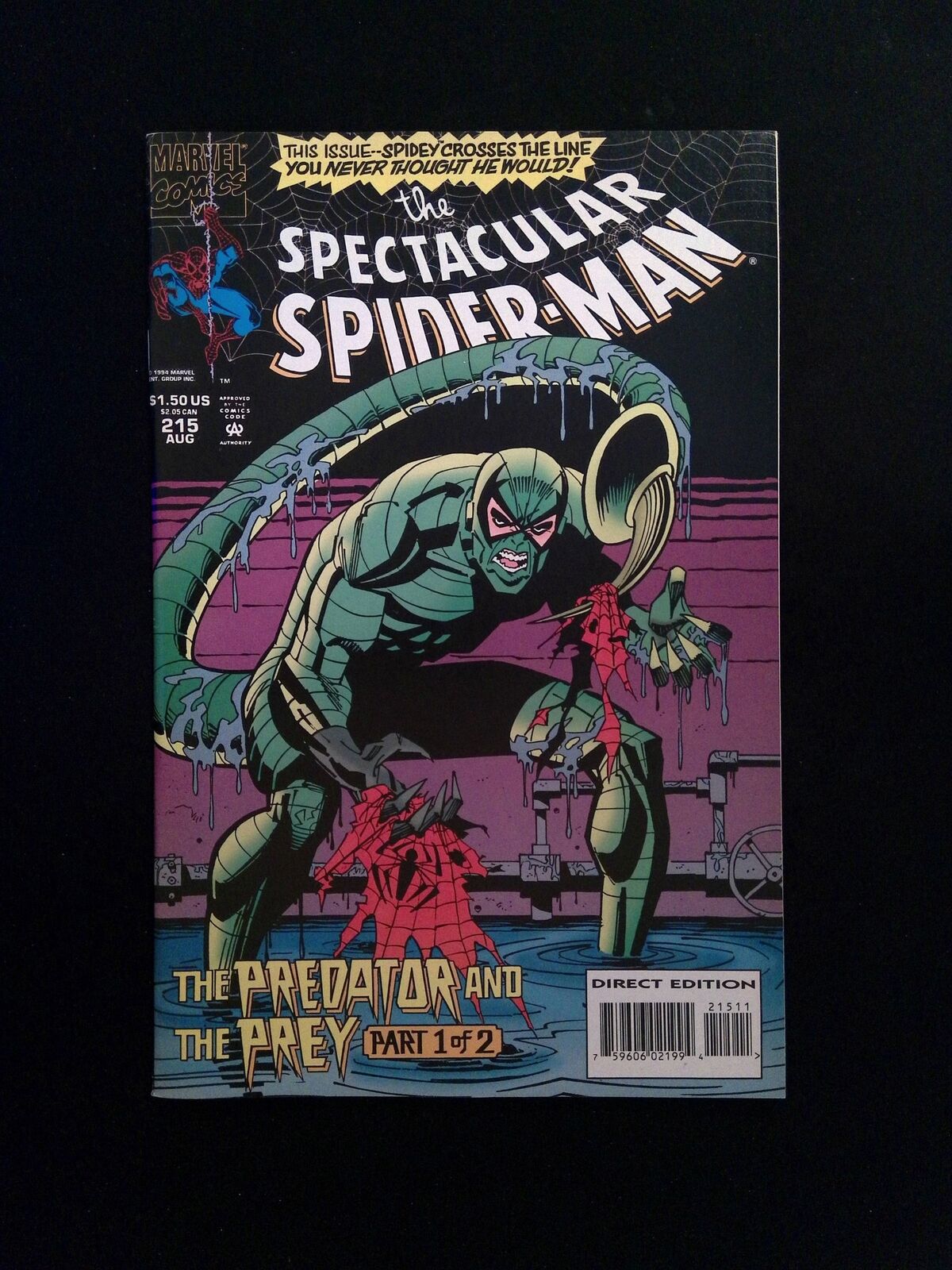 Spectacular Spider-Man #215  MARVEL Comics 1994 VF/NM