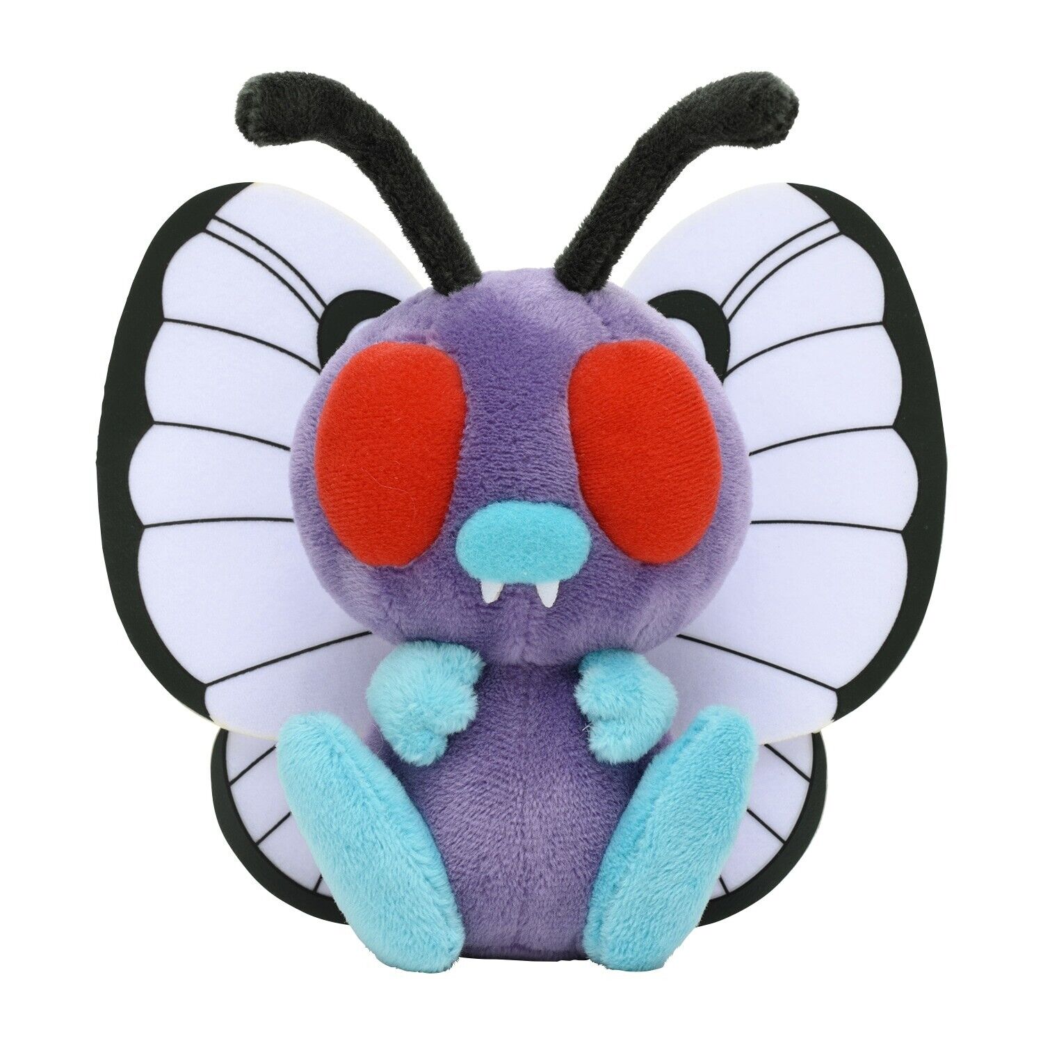 Pokemon Center Fit Plush Doll - Butterfree 5.5in Bug Fly Kanto #12 Go Japan Ver
