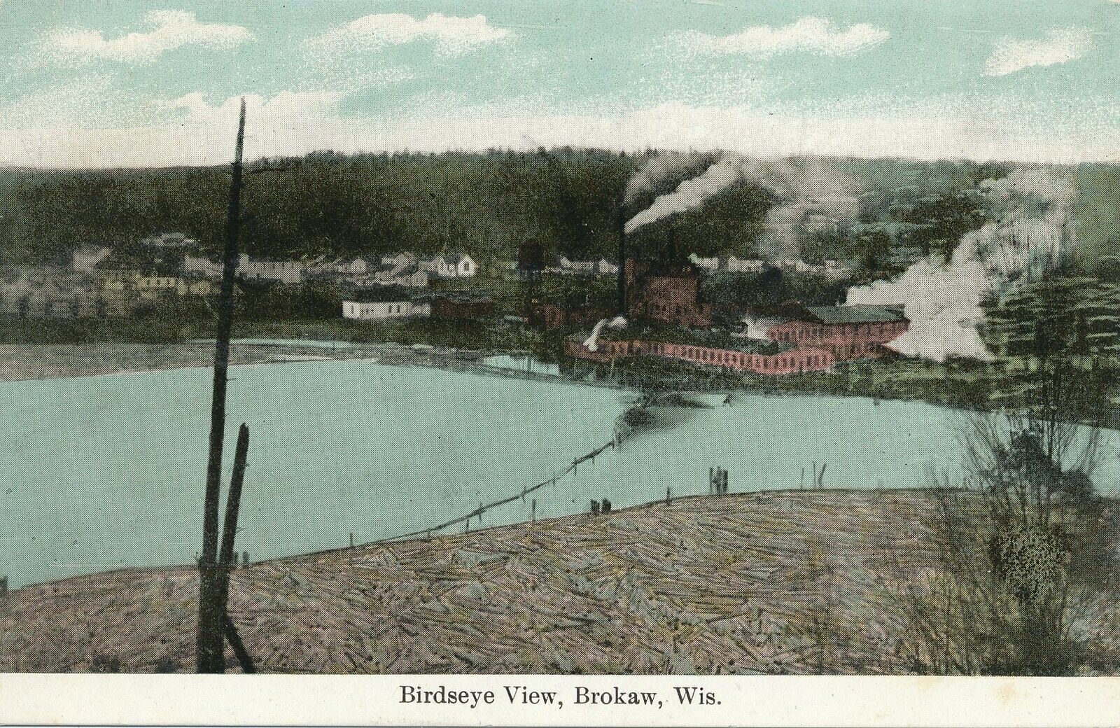 BROKAW WI – Brokaw Birdseye View Maine