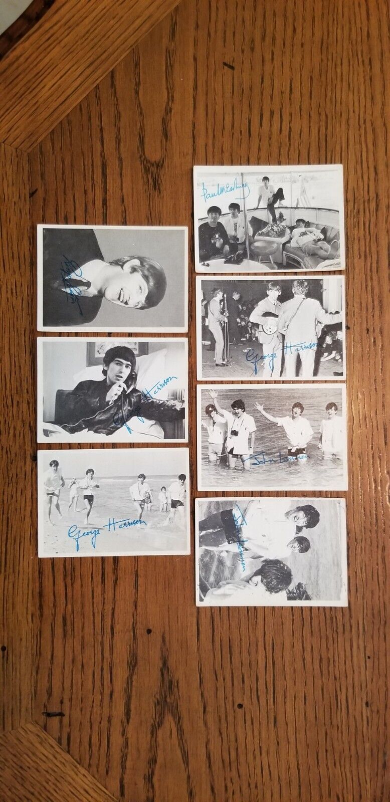 BEATLES Topps  3rd SERIES 1964 Collector Card Trading Cards Lot of 7